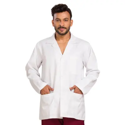 Lab Apron White for Boys