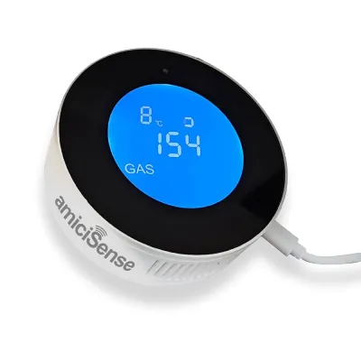 amiciSense WiFi Flammable Gas Leak Detector